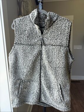 boxercraft Gray Sherpa Fleece Vest